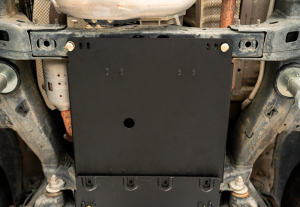 Toyota Tacoma Skid Plate - Cali Raised LED - Transmission, Aluminum / Powder Coat - `05-`23